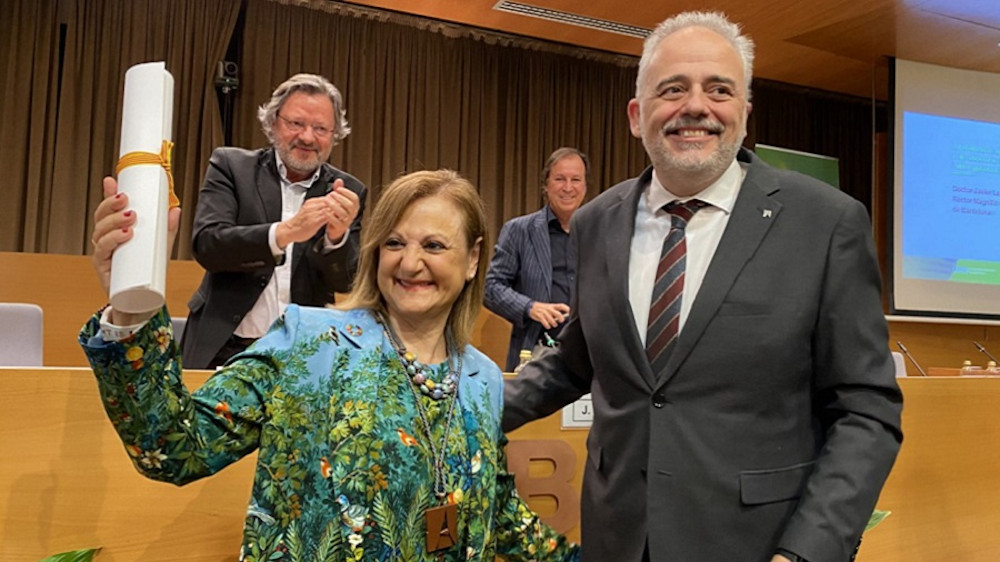 Cristina Gallach, nova honoris causa de la UAB, amb una crida a l'enfortiment d'Europa
